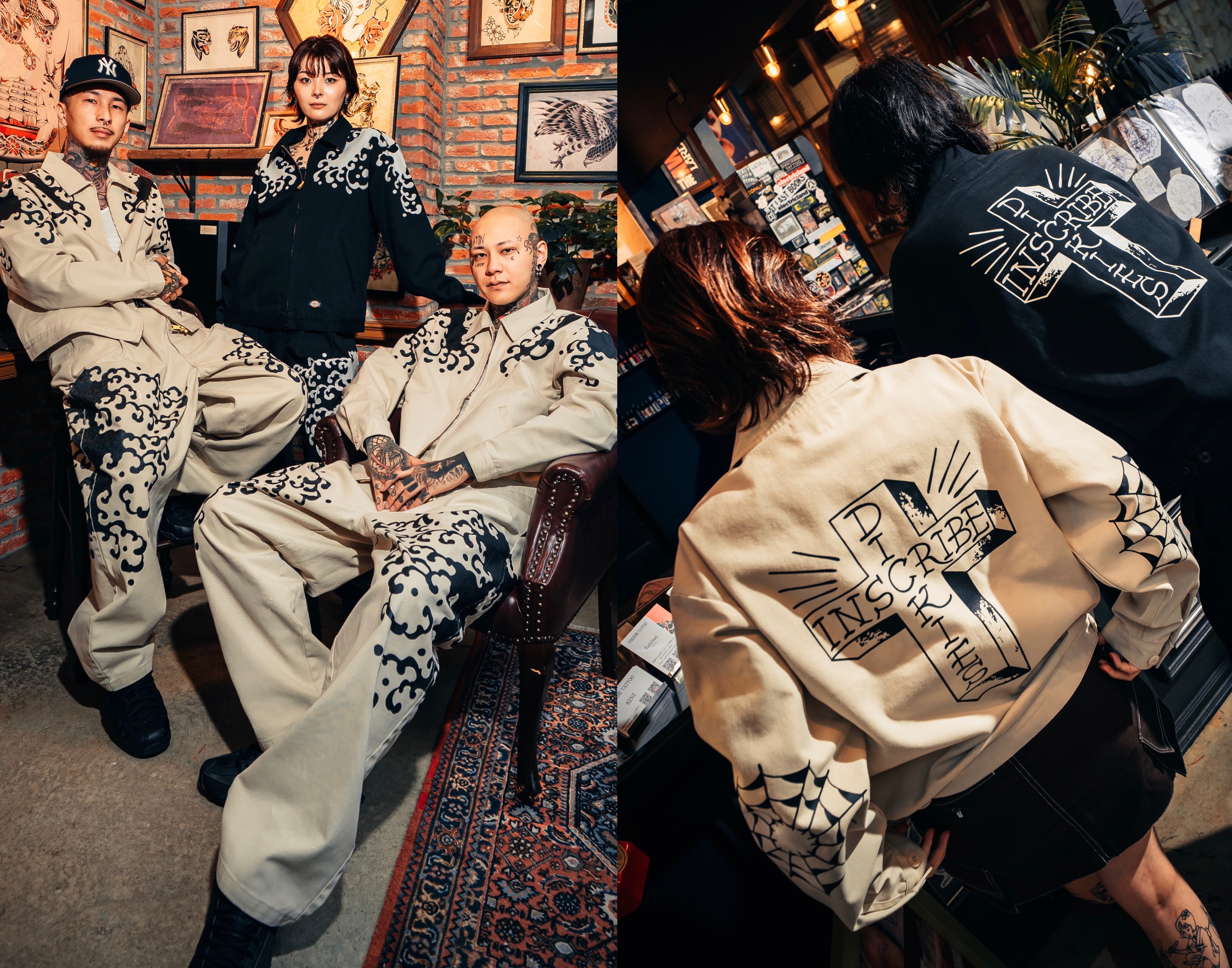 INSCRIBE TATTOO × Dickies コラボ服 発売中！ | スタッフブログ