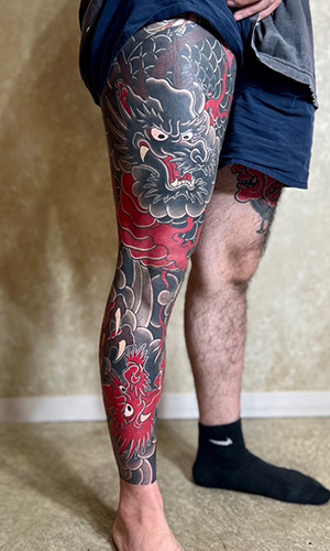 KANICHAEL 足フル龍